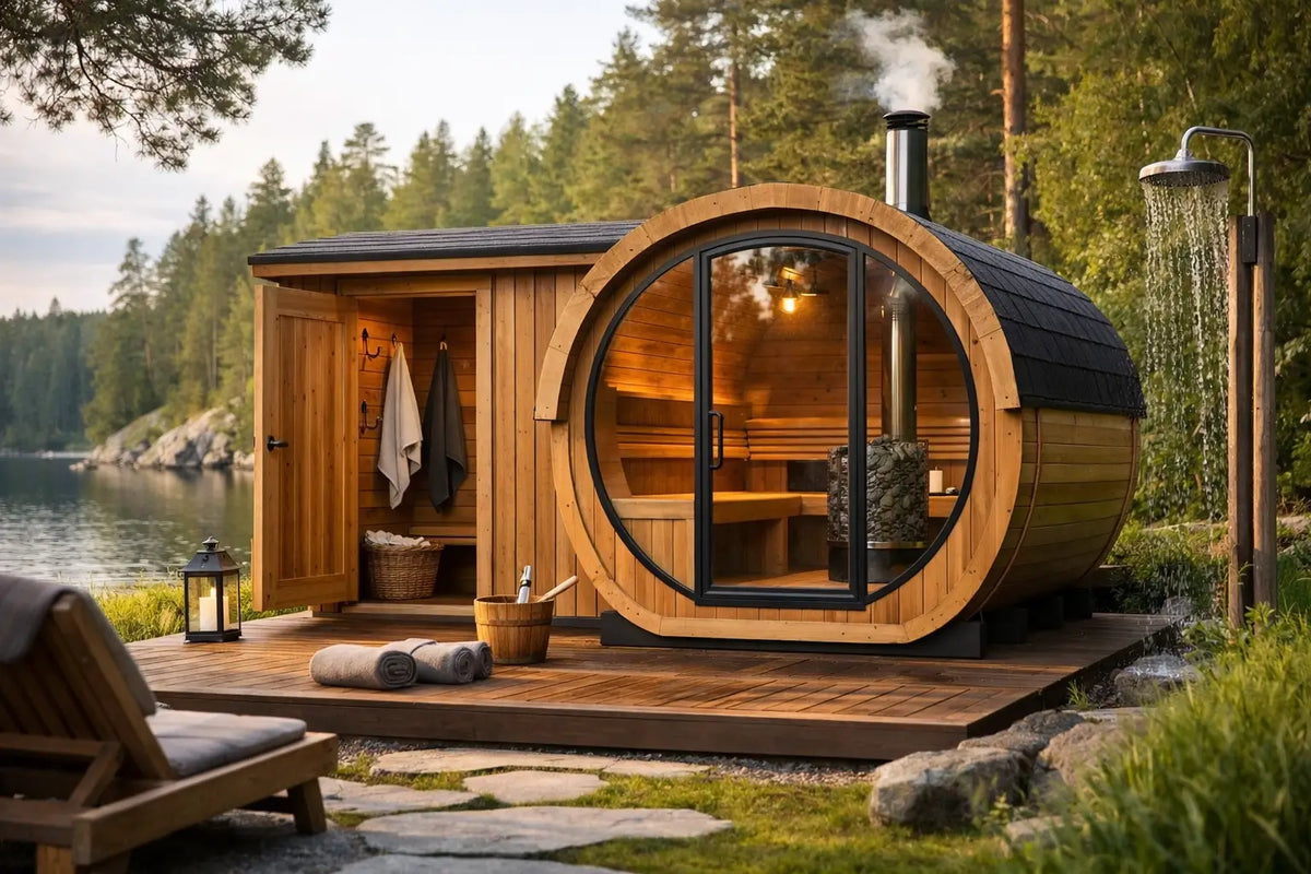 Outdoor Sauna With Changing Room Guide