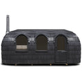 Iglucraft Triple Iglusauna Wood Fired