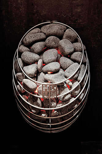 Lava-lookalike rocks in action HUUM Drop