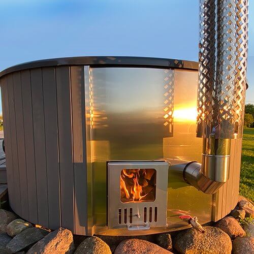 Wood-Fired Saunalife Model S4N