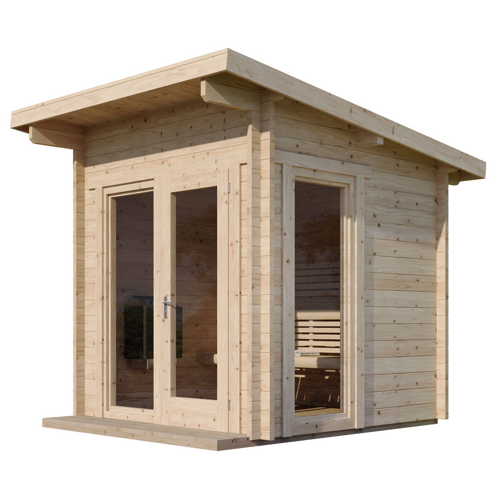 SaunaLife Model G4 Outdoor Home Sauna Kit imported to US