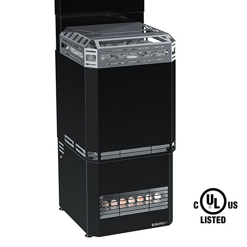 Black Saunum Air L 15KW + WiFi et pierres