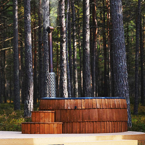 Iglucraft Wood-Burning Hot Tub