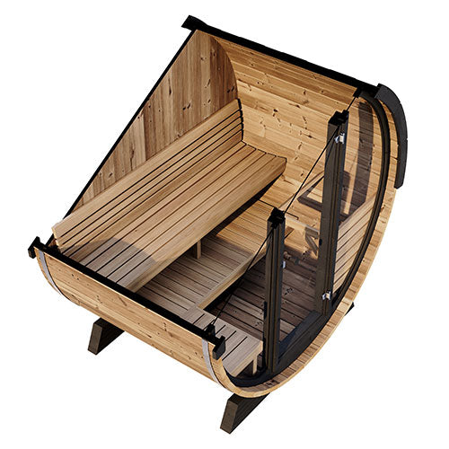 SaunaLife Model EE6G Barrel Sauna